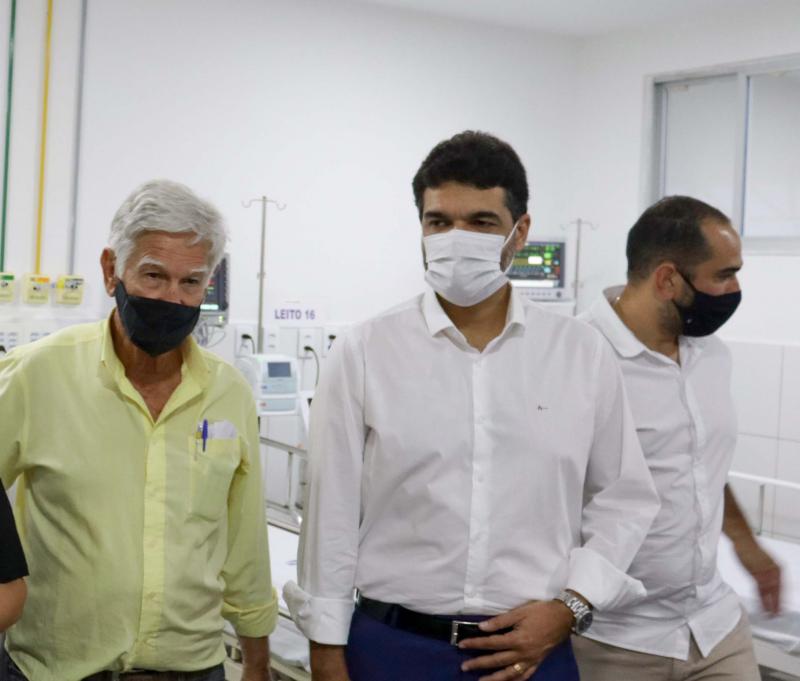 UTI Covid-19 é inaugurada em Brumado, solenidade contou com a presença do deputado Rogério Andrade