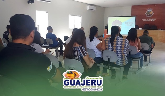 Guajeru: Audiência Pública é realizada para apresentação das metas fiscais do terceiro quadrimestre 2022