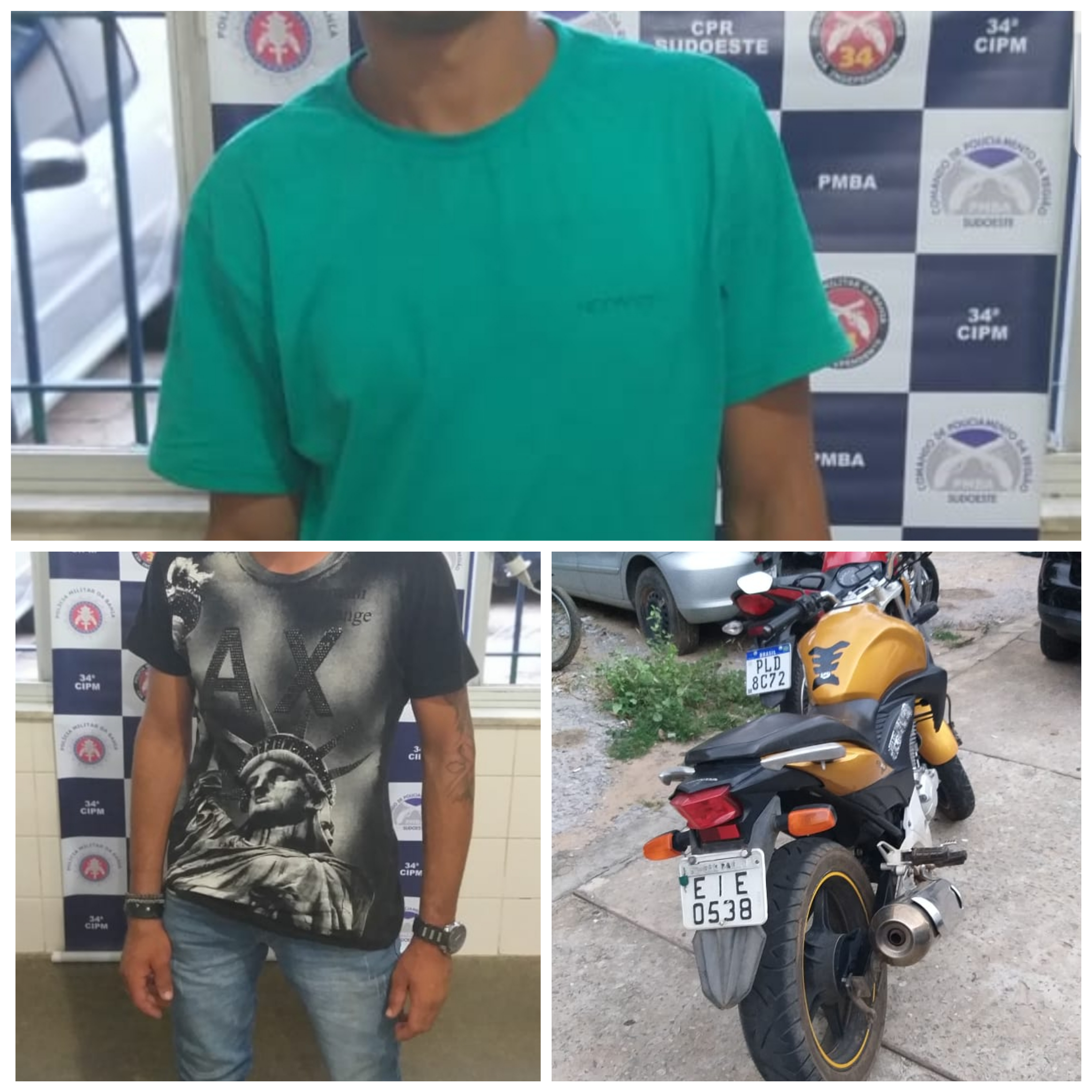 Assaltantes são presos em Maetinga pela Polícia Militar