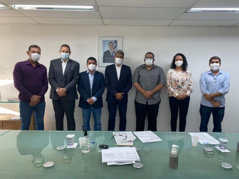 Prefeito de Barra da Estiva se reúne com Secretário de Segurança Pública em busca de Companhia de Polícia para o município