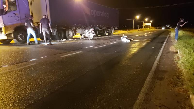 Brumado: Motociclista morre em grave acidente na rotatória da BA-262 com a BR-030