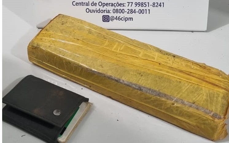 Acusado de tráfico de drogas é preso no Bairro Taquari em Livrameto de Nossa Senhora