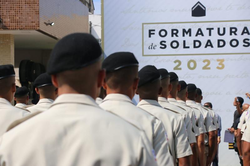 PM ganha 1.614 soldados para reforçar combate ao crime organizado na Bahia