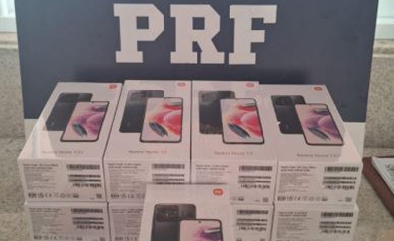 Mais 22 aparelhos celulares são interceptados pela PRF em Vitória da Conquista