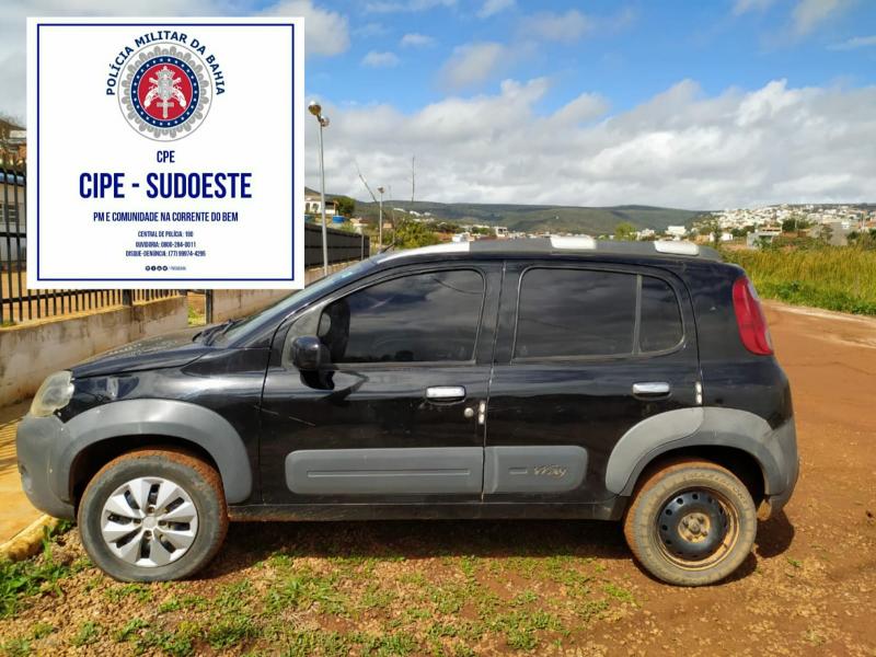 Caculé: Caesg apreende veículo com restrição de roubo 