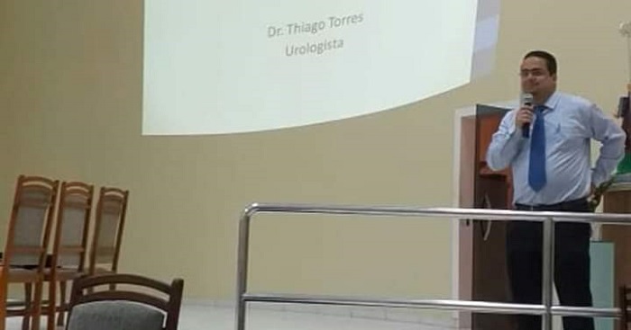Terço dos Homens realizou palestra com Dr. Thiago Torres em Brumado