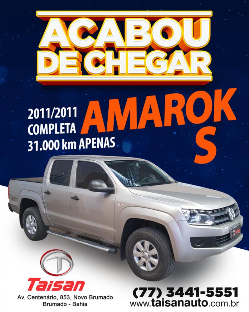 Taisan Auto: Acabou de chegar, Amarok S 2011 completa