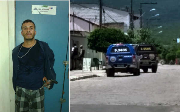 Assaltante morre em confronto com a polícia no centro de Ituaçu