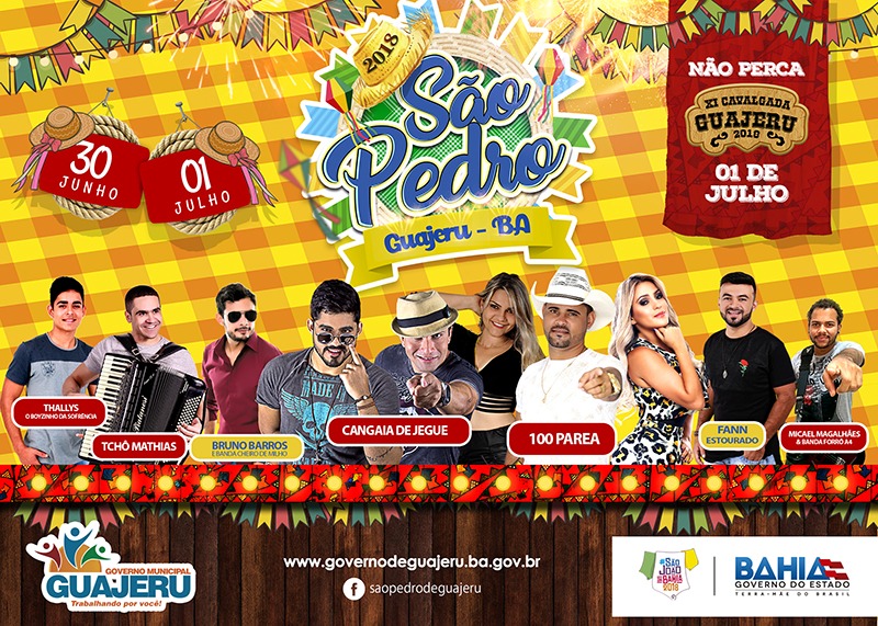 Guajeru se prepara para os festejos de São Pedro e Cavalgada que acontecem no próximo fim de semana