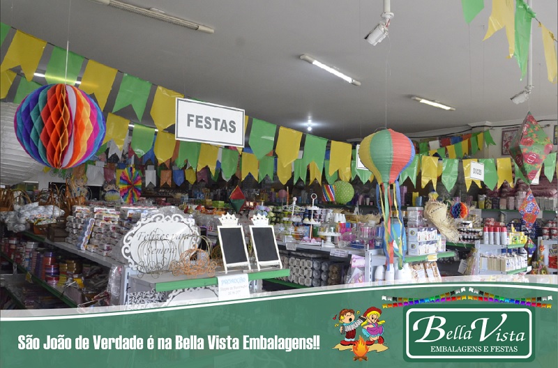 Tudo que você precisa para torcer pelo Brasil e curtir as festas juninas tem na Bella Vista