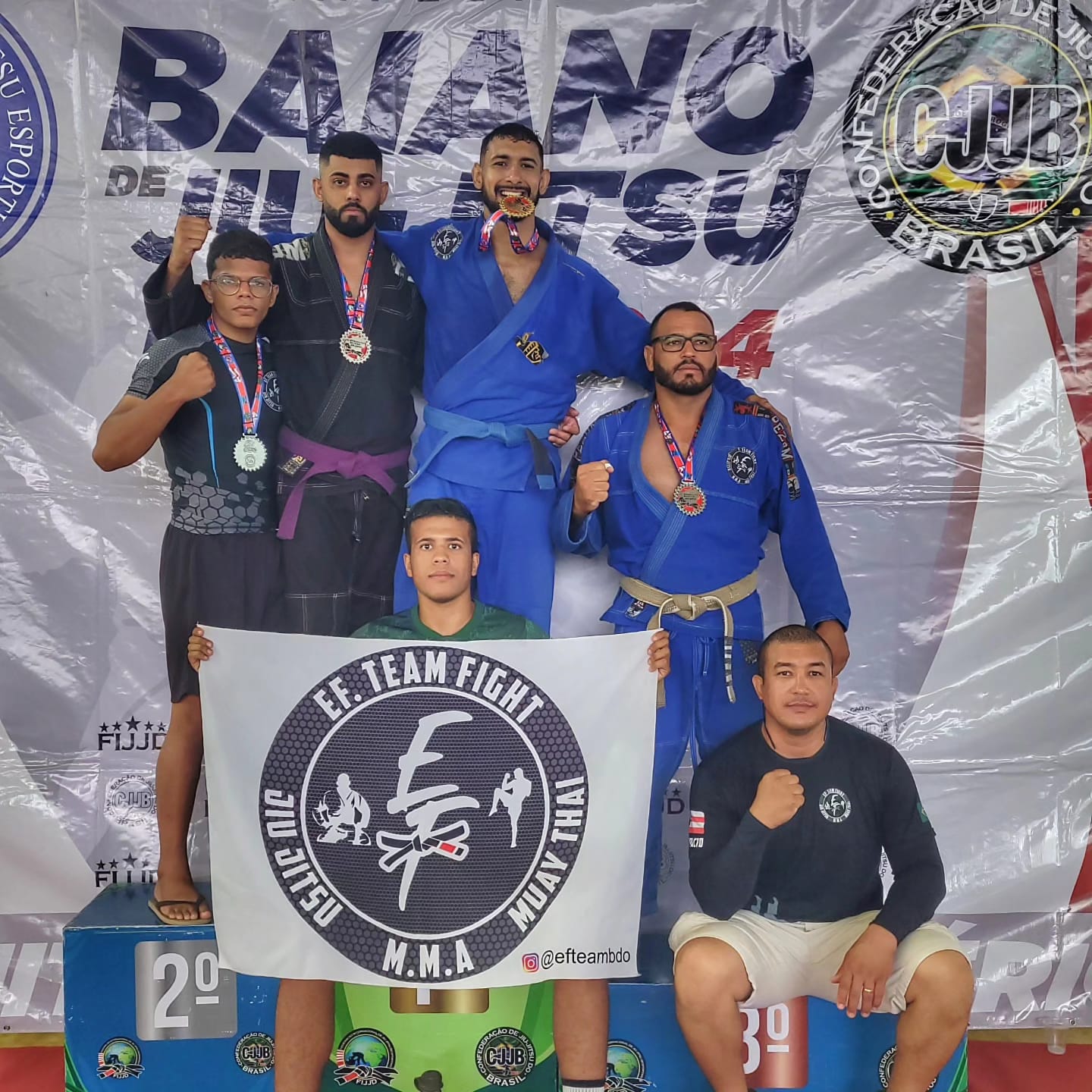Equipe brumadense de artes marciais consegue boa colocação na 2ª etapa do campeonato baiano de Jiu Jitsu realizado em Mucugê