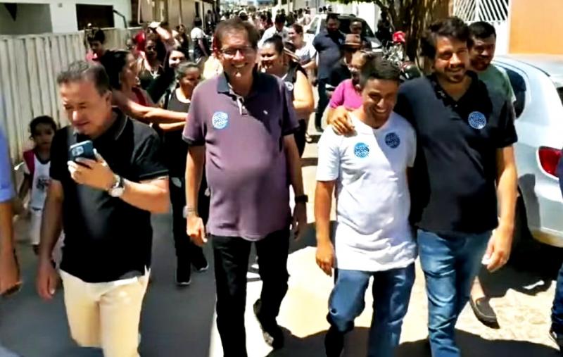 Cidades da região sudoeste, Candeias e Camaçari recebem visita de Manuel Rocha