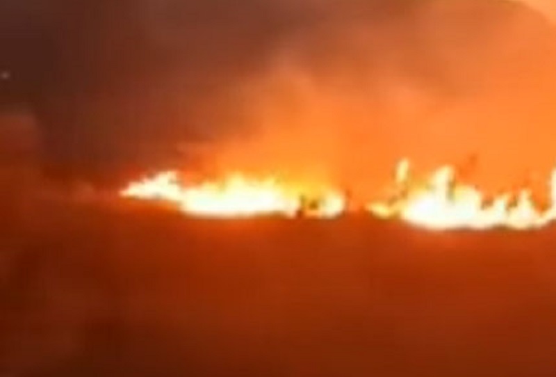 Serra das Almas: incêndio de grandes proporções atinge área entre Livramento e Rio de Contas