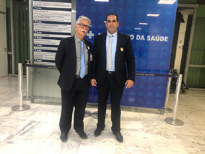 Em Brasília, prefeito de Brumado protocola no MS importantes pedidos para ampliar ainda as ações na área de saúde 