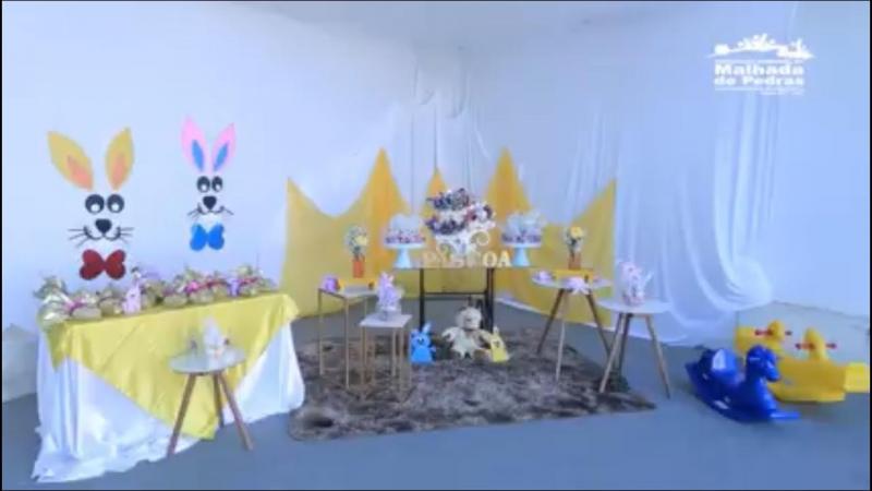 Vídeo: Confira a programação de Páscoa do Cras de Malhada de Pedras