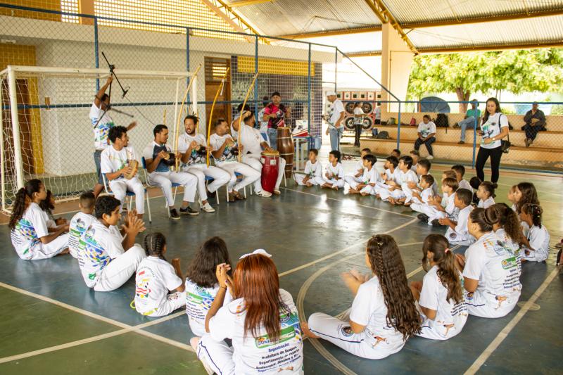 Evento em alusão a capoeira é realizado em Guajeru