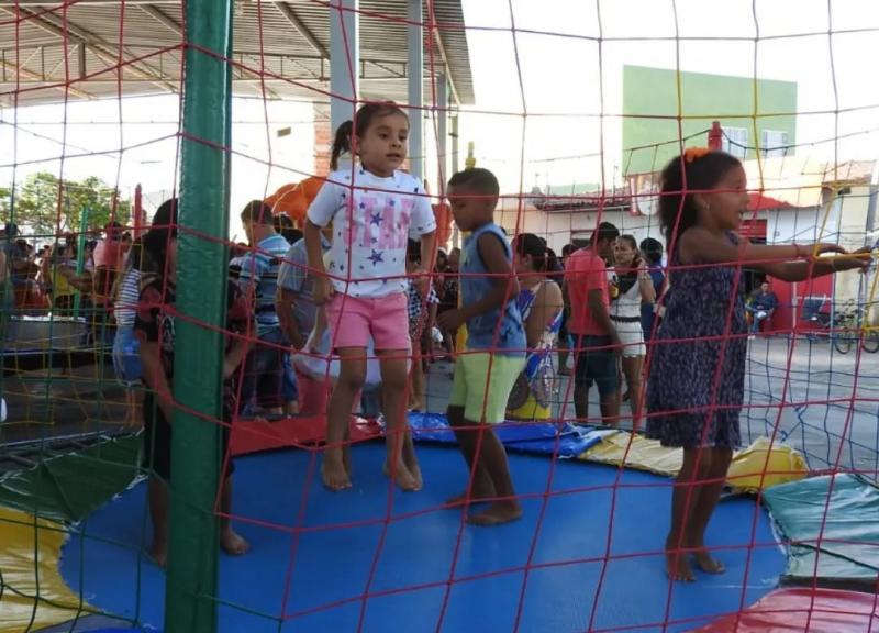 Prefeitura de Aracatu realiza festa em comemoração ao dia das crianças