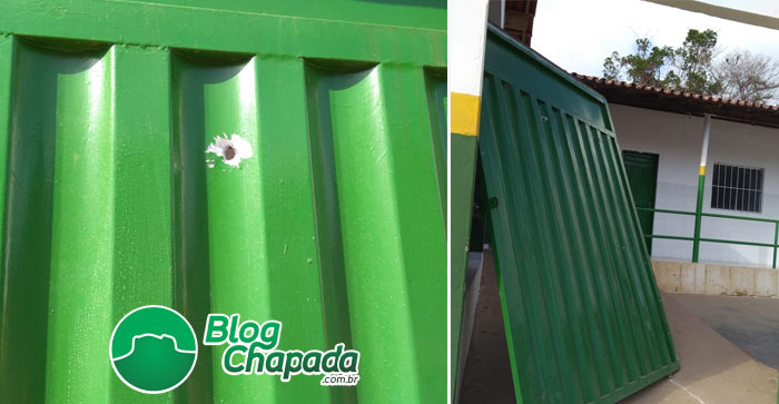 Bandidos disparam tiros, agridem aluno e põem terror em escola no município de Iramaia; veja o vídeo