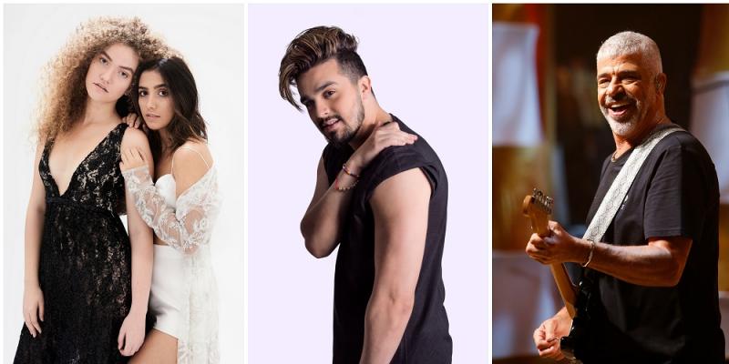 Anavitória, Luan Santana e Lulu Santos estão confirmados para o Festival de Inverno Bahia 2018