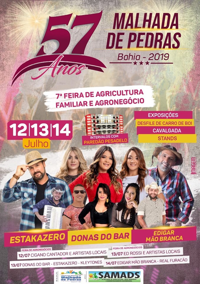57º Aniversário de Malhada de Pedras promete atrair grande público
