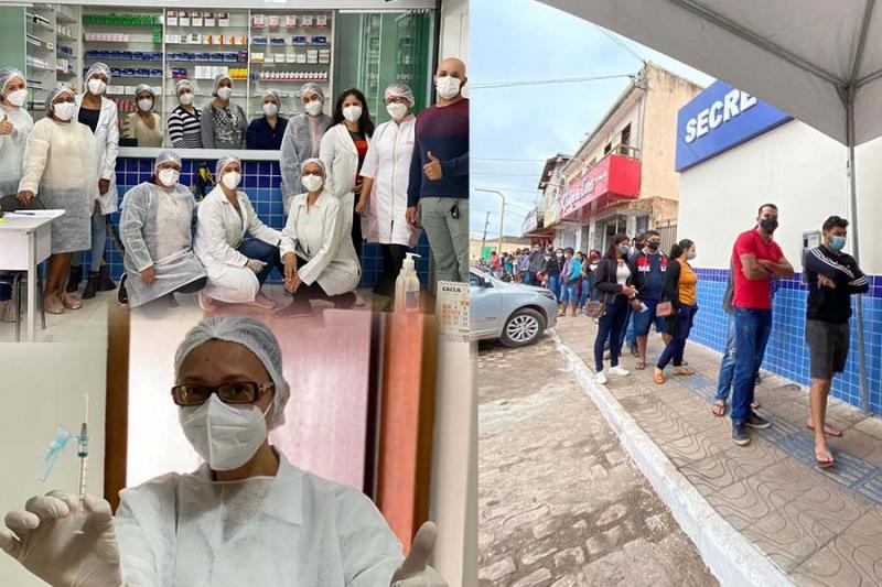 Com aumento das remessas de doses recebidas prefeitura de Barra da Estiva intensifica vacinação contra Covid-19