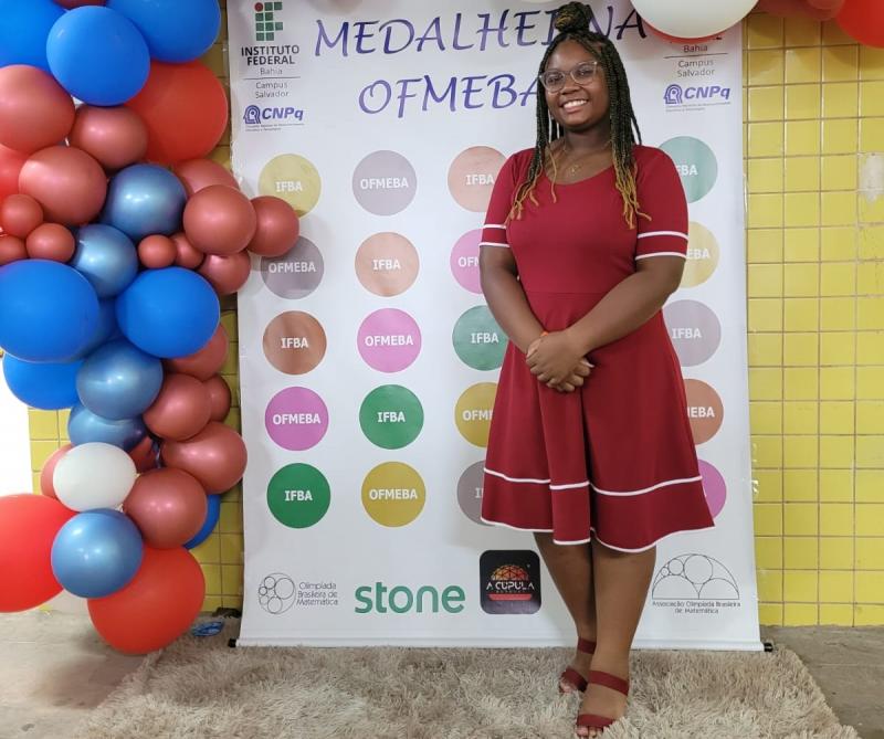 Brumadense é premiada nas Olimpíadas Feminina de Matemática