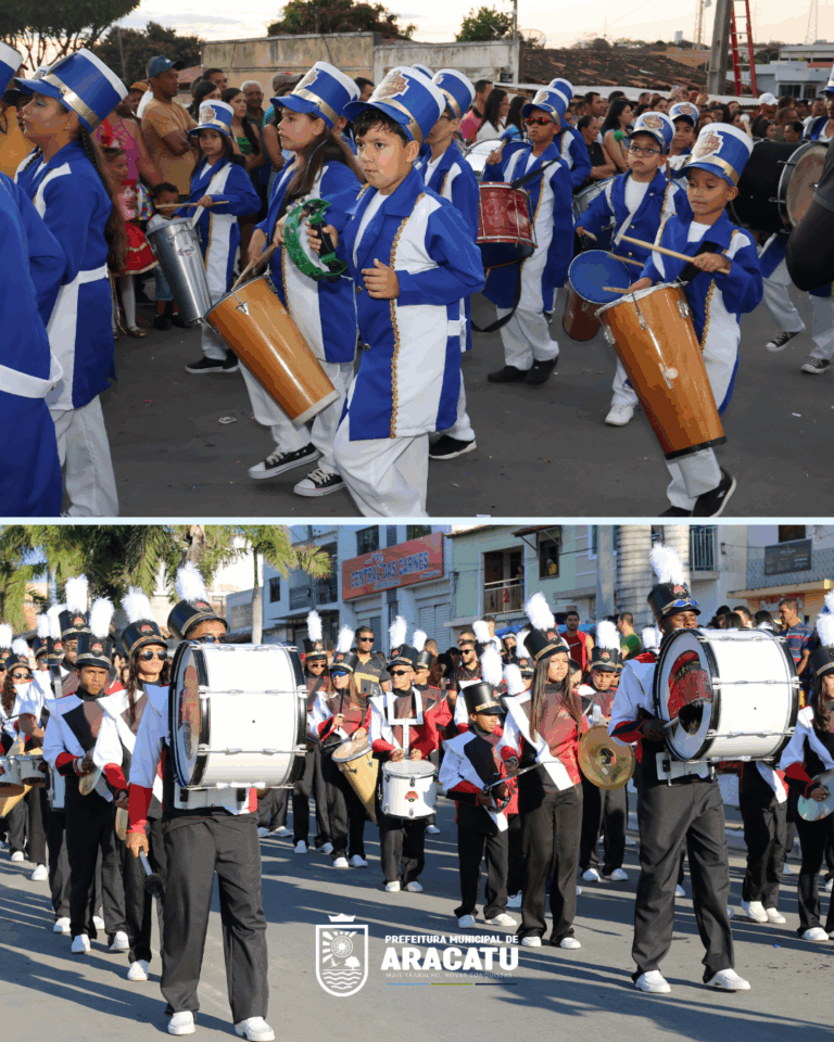 ARACATU REALIZA DESFILE CÍVICO DE 7 DE SETEMBRO COM DESTAQUE PARA A SUSTENTABILIDADE
