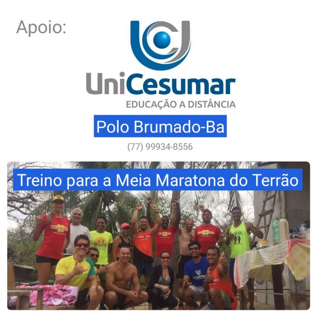 Unicesumar apoiará 1ª Meia Maratona do Terrão que acontecerá em Brumado