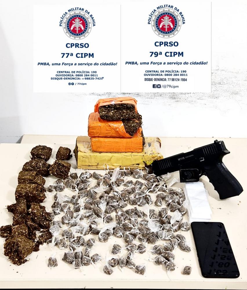 Traficantes são presos em Anagé depois de cometerem homicídio em Vitória da Conquista