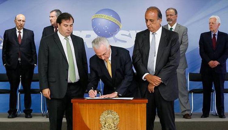 Câmara vota nesta segunda decreto da intervenção federal no Rio