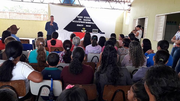 Em Guajeru, divulgação da campanha contra Hanseníase e Verminose continua sendo realizada nas escolas