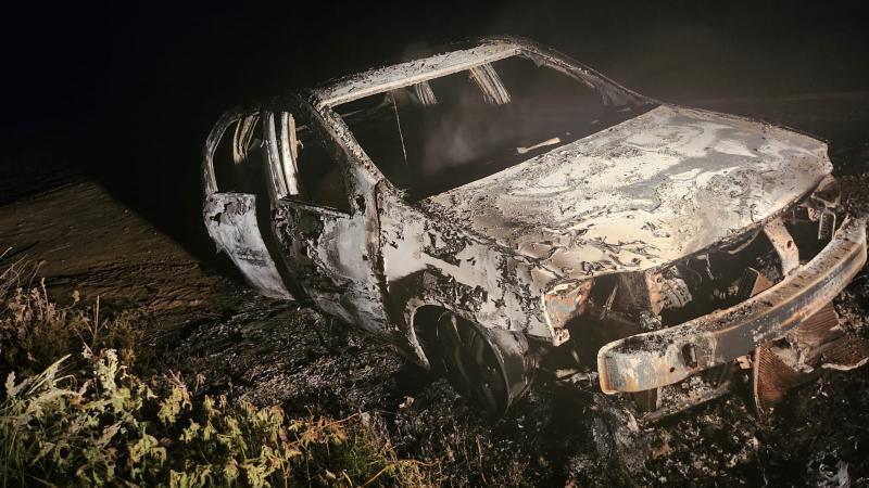 Veículo pega fogo na BR-030 trecho de Brumado 