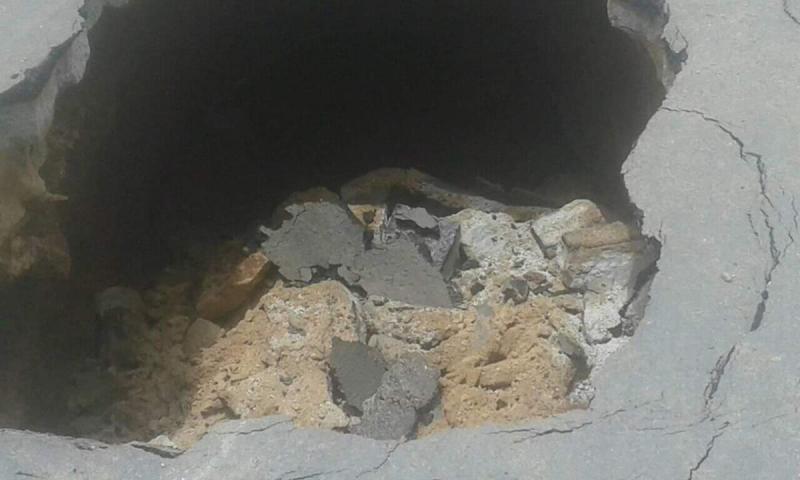 Brumado: Galeria pluvial cede e abre buraco próximo a ponte de acesso do centro com o Bairro São Félix