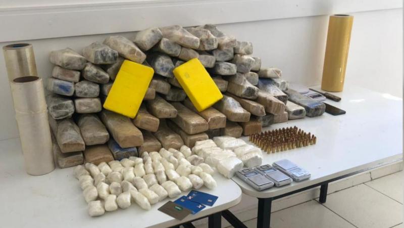 Polícia Militar apreende 51 quilos de drogas em Bom Jesus da Lapa