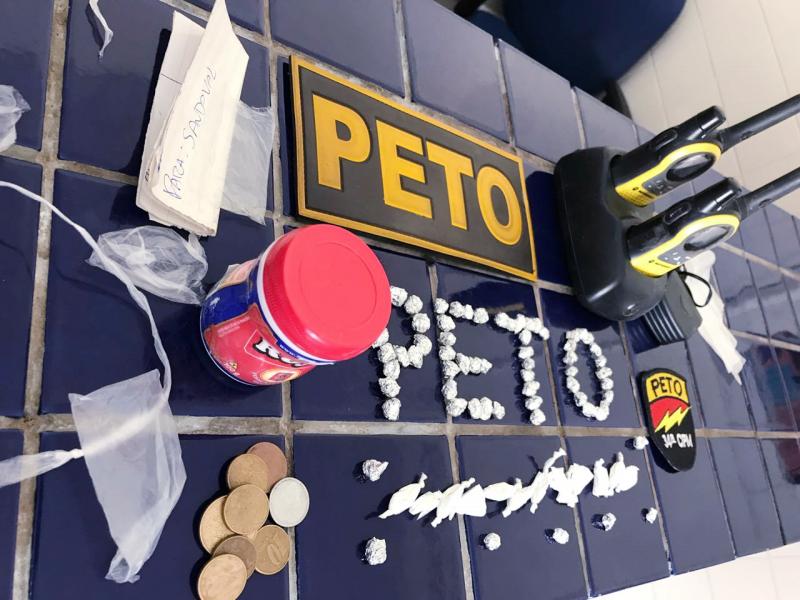 Polícia faz apreensão de drogas no bairro Urbis 2 em Brumado