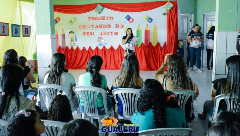 Evento em Guajeru, destaca a importância da leitura desde cedo