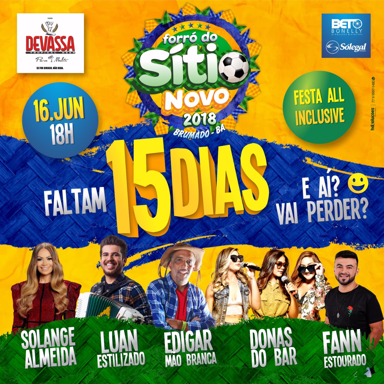 Tá chegando a hora: Faltam poucos dias para o Forró do Sítio Novo