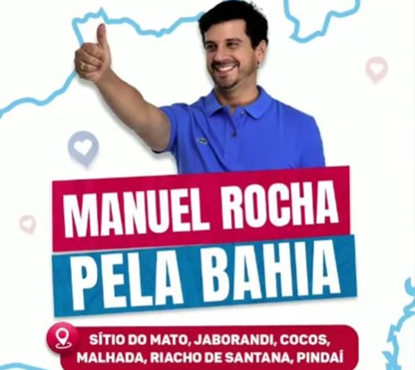 Manuel Rocha visitou apoiadores,  e ouviu demandas de cidades do Oeste e Sudoeste da Bahia