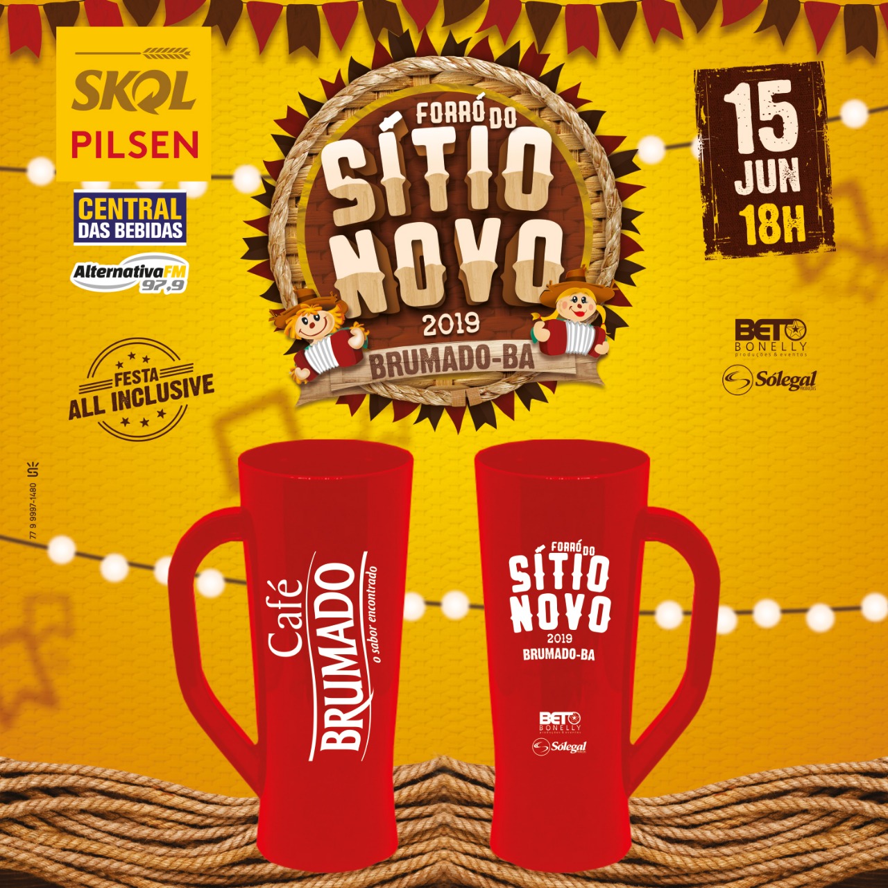 Forró do Sítio Novo 2019 lança seu copo oficial