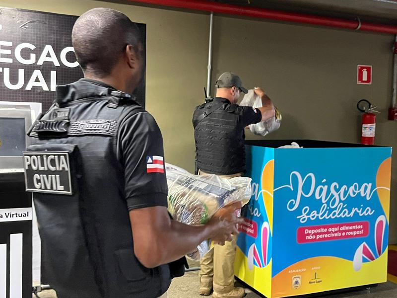 Polícia Civil de Brumado participa da campanha Páscoa Solidária 