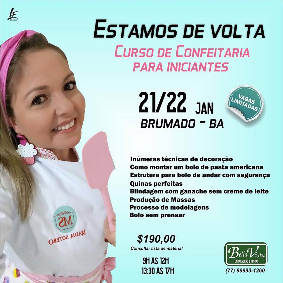 Bella Vista Embalagens trará inovações incríveis em cursos para Brumado; confira