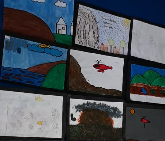 Brumado: Drama de Brumadinho é retratado em trabalho de artes realizado por alunos da ENSF