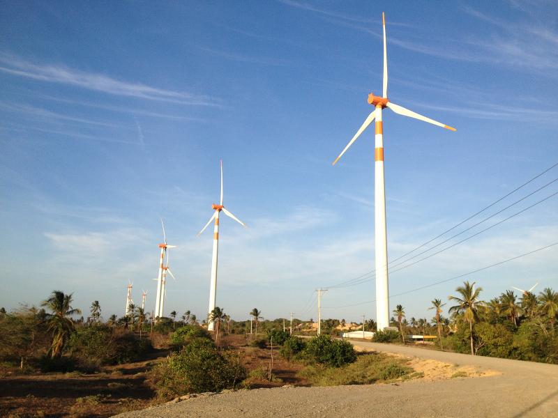 Liderado pela Bahia, Nordeste bate recorde na geração de energia eólica