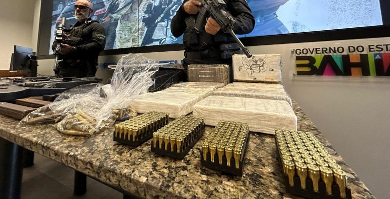 Polícia baiana aumenta em 9% o número de armas de fogo apreendidas