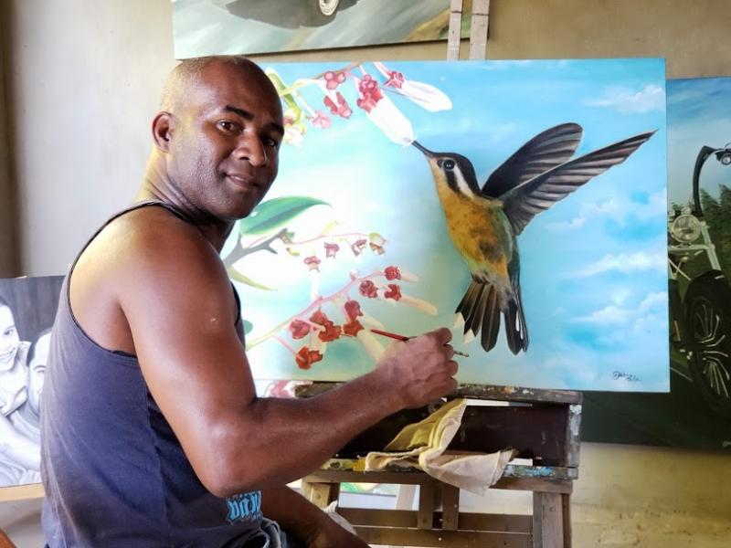 Evento internacional: Artista brumadense participa da 7ª Edição da ARTEXPO em Salvador