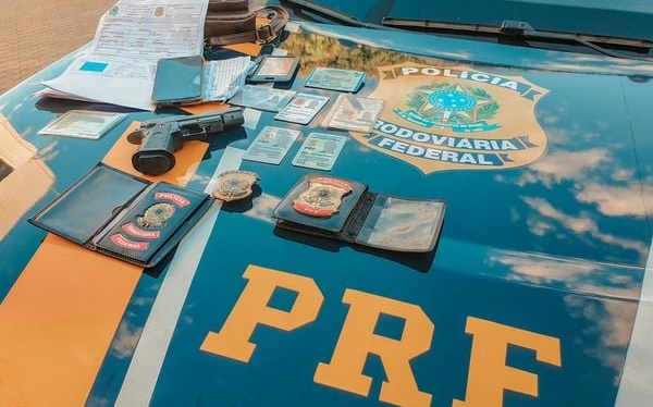 Falso policial rodoviário federal é preso no Oeste da Bahia