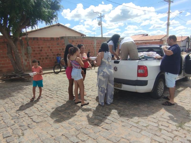 Ong realiza ação social no bairro Irmã Dulce em Brumado