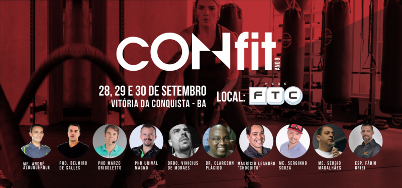 VEM AÍ O 8º CONFIT - O MAIOR EVENTO FITNESS DA BAHIA