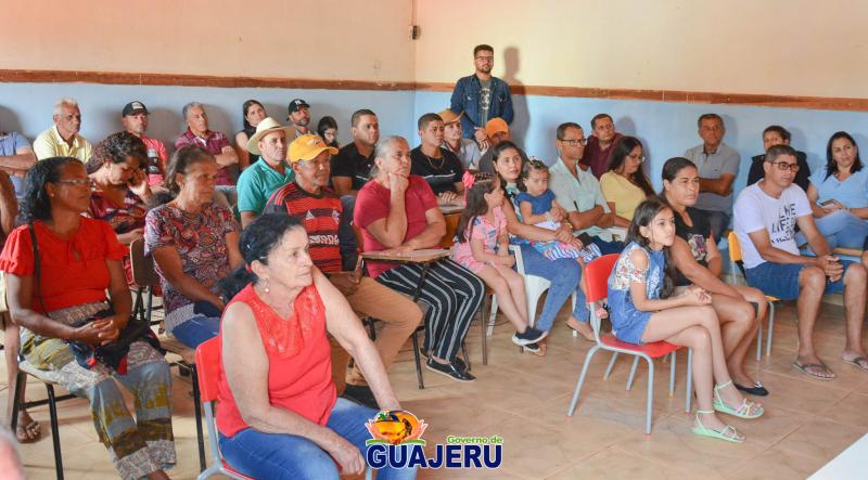 Desenvolvimento da agricultura familiar é tema de reunião comunidade de Lagoa do Canto em Guajeru