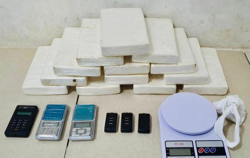 Elemento é preso em Conquista com droga avaliada em 1 milhão de reais 